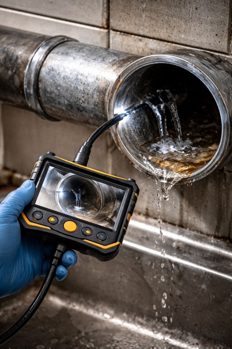 recherche de fuite caméra